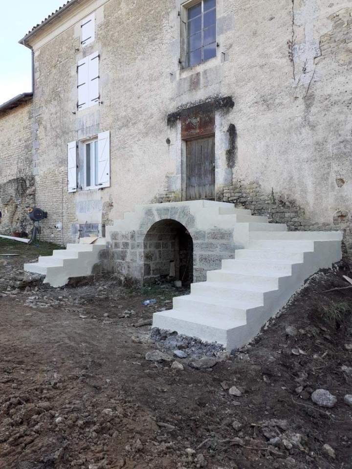 Création d'un escalier Royan